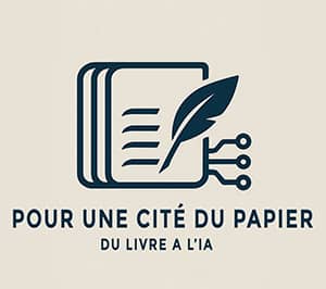 Logo fond #e8e2d6 Plume #0c3143 petit